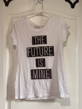 White Graphic Kids T-Shirt